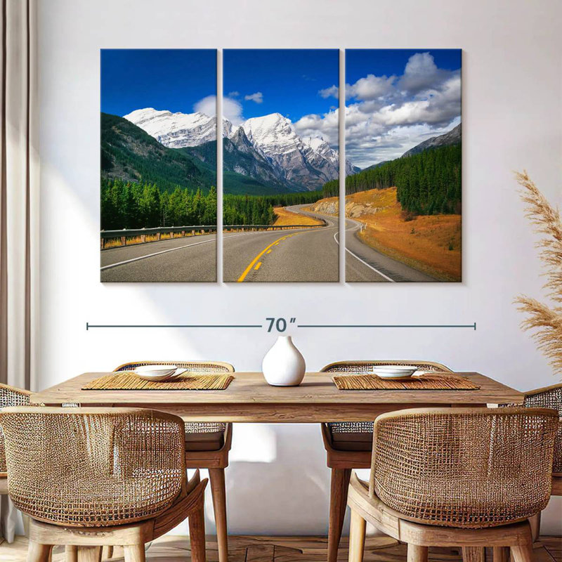Mehar Canadian Rockies Highway, H 42 po x l 65 po