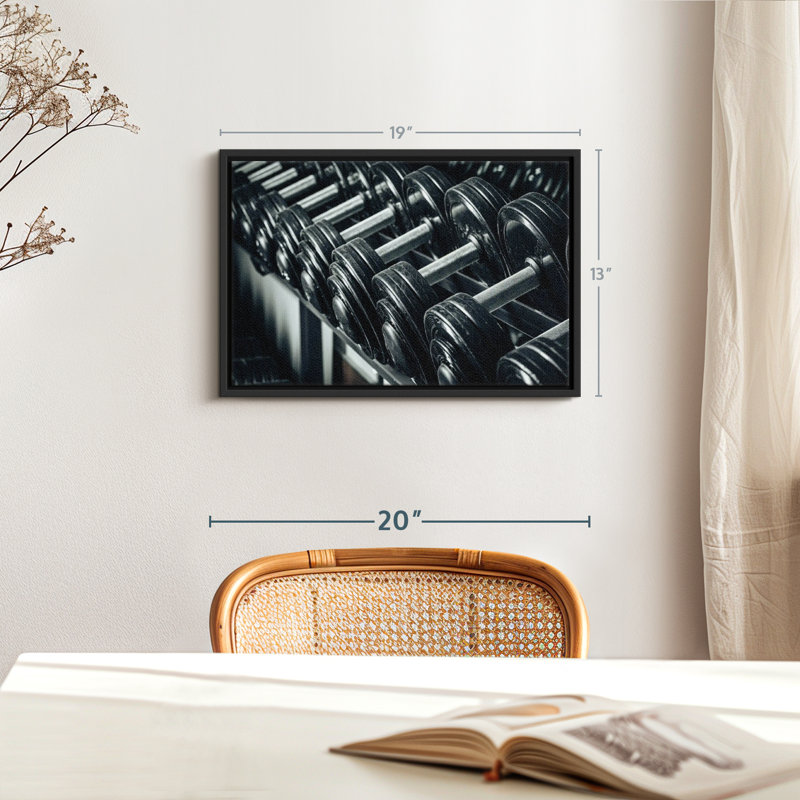 «Workout Loop Wall Art», H 13 po x l 19 po