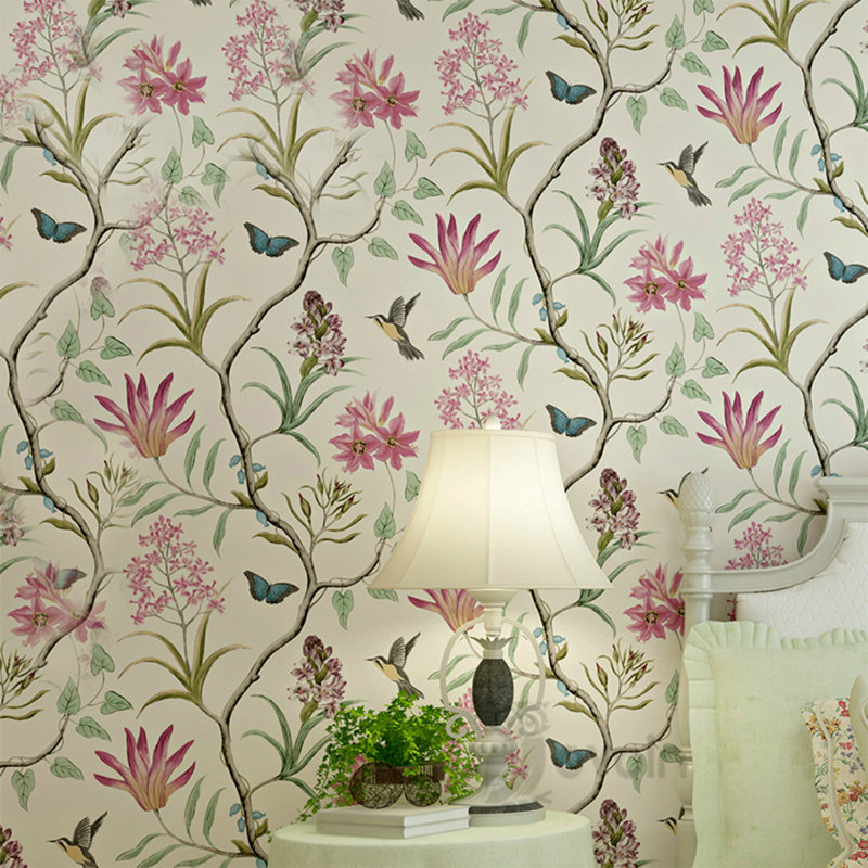 Papier peint floral Adriyanna