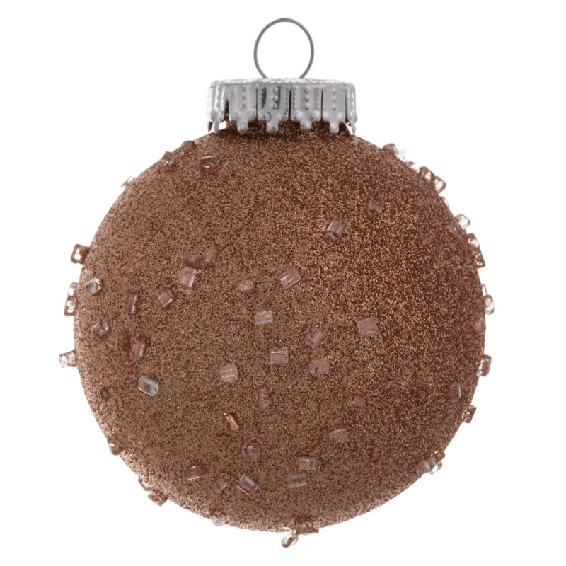 3'' Shatterproof Ball Ornament, Rose Gold