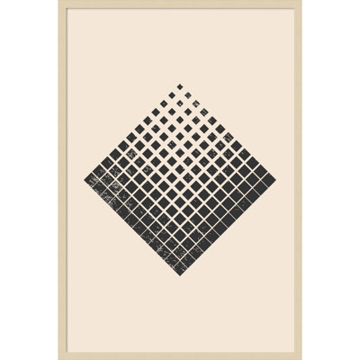 Minimal Halftone Shapes No. 3 Print