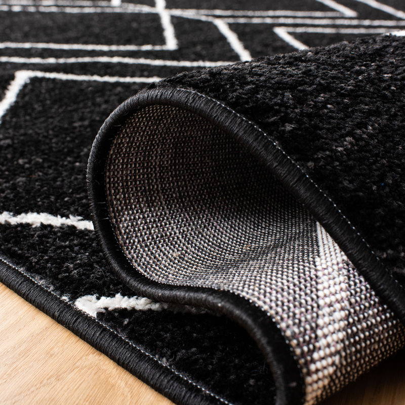 Trocadero Geometric Hand Woven Area Rug, Rectangle 183 x 274cm