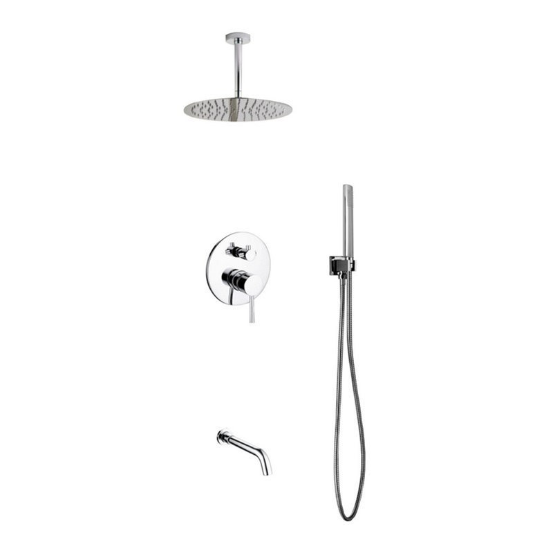 Bustillos Complete Shower System with Rough in-Valve