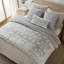 Ensemble de courtepointe Aditya Taupe-119377447