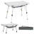 Asqeri 89.9cm Rectangular Portable Folding Table-420430584