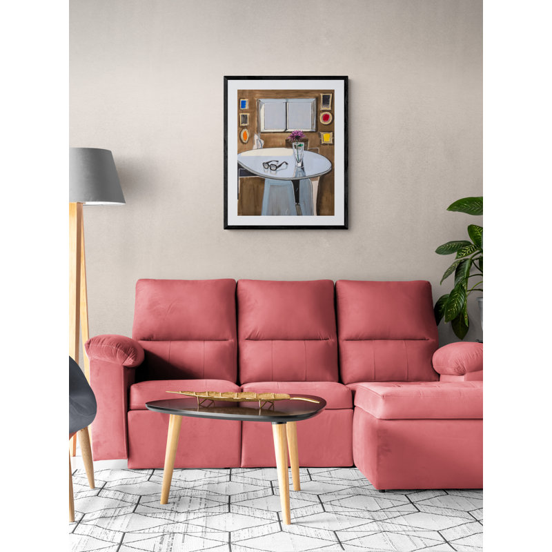 True Self Print by Carlos Davilla Rinaldi, Black Framed Paper, 31.25" H x 25.25" W
