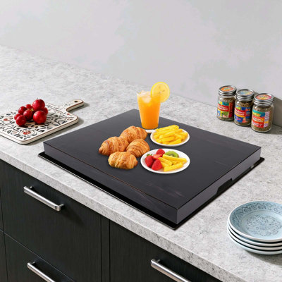 Couvre-couvercle de poêle à nouilles avec poignées intégrées pour la protection de la cuisinière