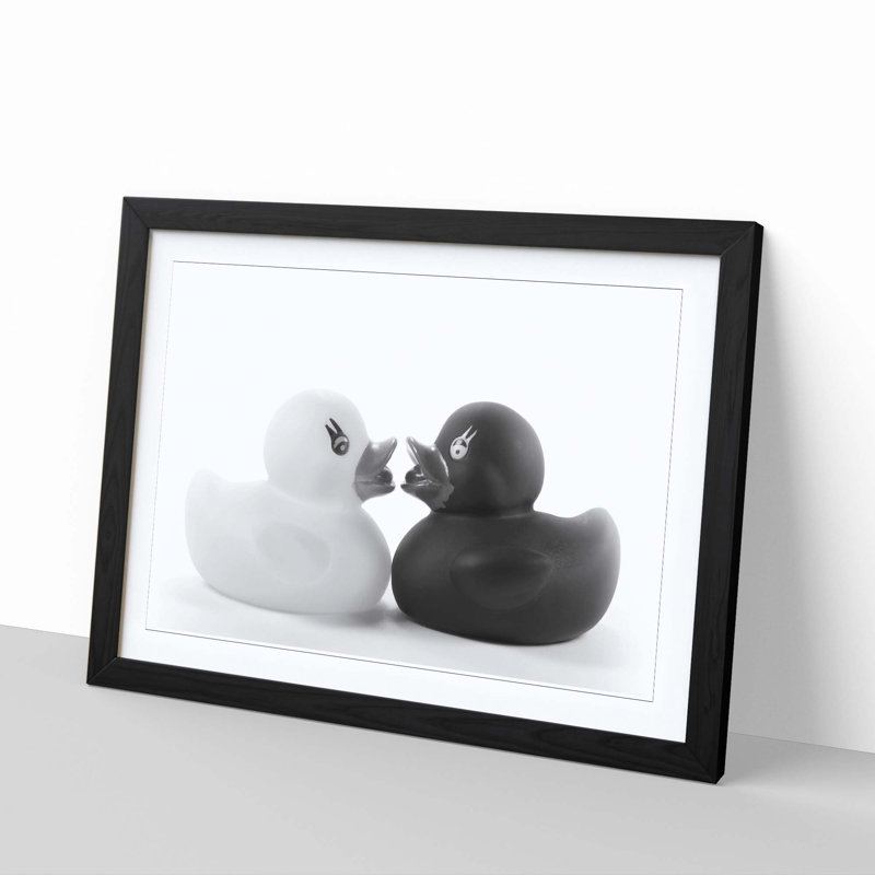 Single Picture Frame Print, Black