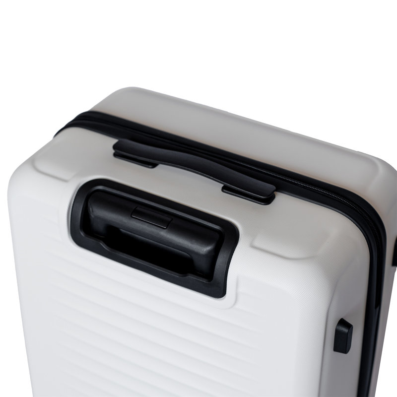2025  White suitcase, White