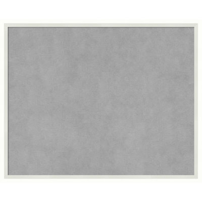Tableau magnétique encadré blanc Lucie
