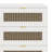 6 Drawer Wooden Dresser Featuring Rustic Farmhouse Design and Metal Handles