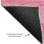 Tapis rose Cerrito AMF507 lavable à la machine de qualité supérieure-103832462