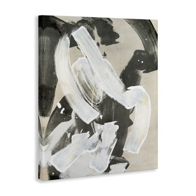 «Chaotic White Paint Steak», art mural par Joris Hoefnagel