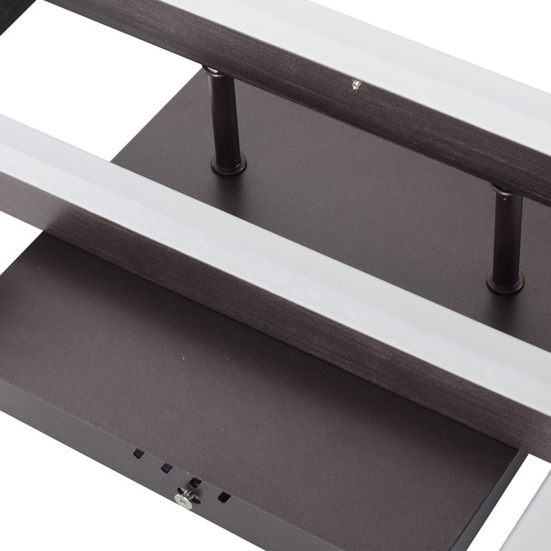 Adilynne LED Flush Mount with Remote 7.87'' H X 23.6'' W X 15.7'' D