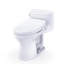 TOTO® WASHLET+® Supreme® II One-Piece Elongated 1.28 GPF Toilet and WASHLET+® S5 Bidet Seat, Cotton White - MW6343446CEFG#01
