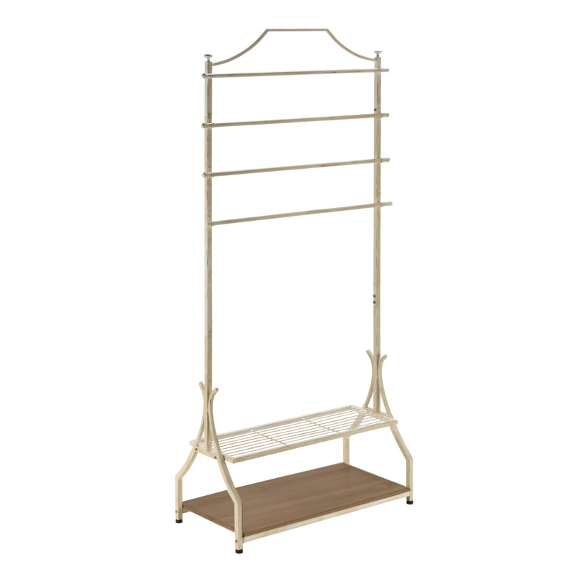 Pemberton Heights Freestanding Valet Stand, Cream