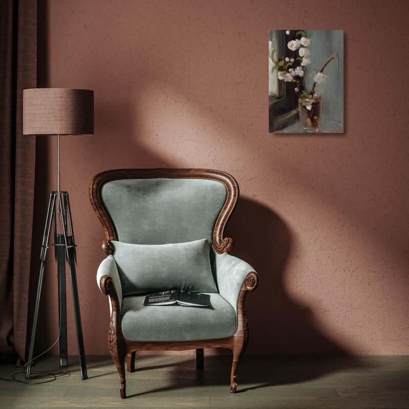 «Apple Blossom» par Nicolae Grigorescu - Art mural sur toile tendue avec châssis, H 18 po x l 14 po