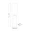 124cm Matte Novelty Floor Lamp