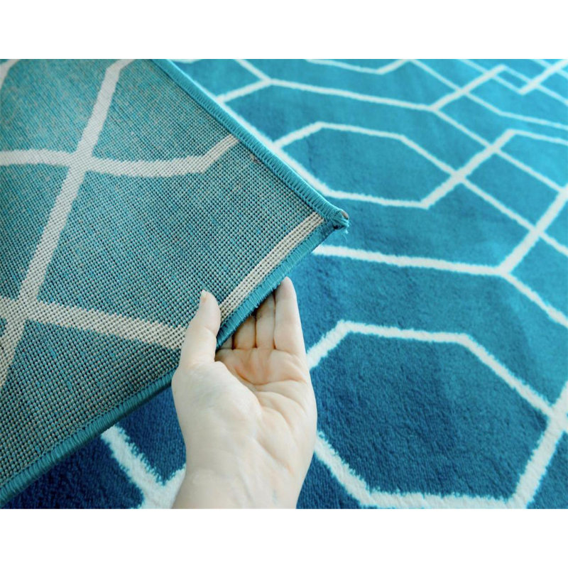 Friedegund Abstract Indoor Rug, Rectangle 8' x 10'