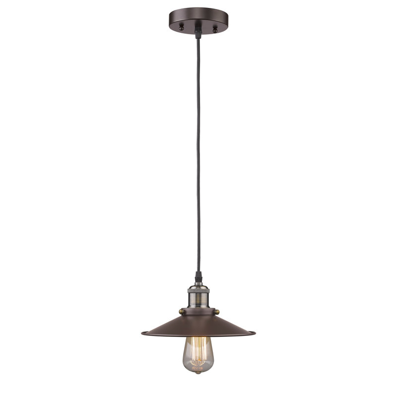 Luminaire suspendu conique à 1 lumière Hitchin
