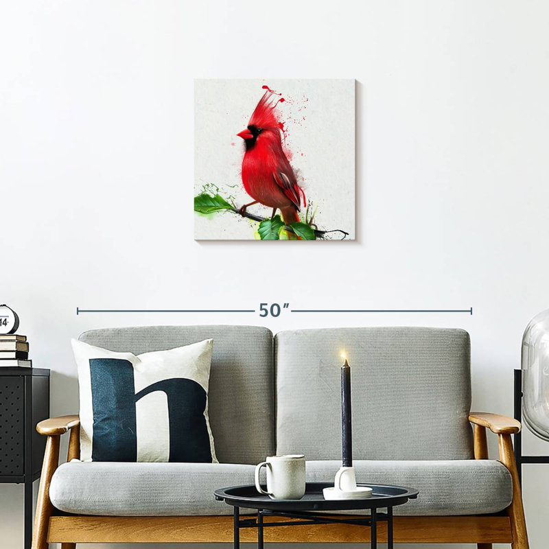 Crowle Cardinal, 20" H x 20" W