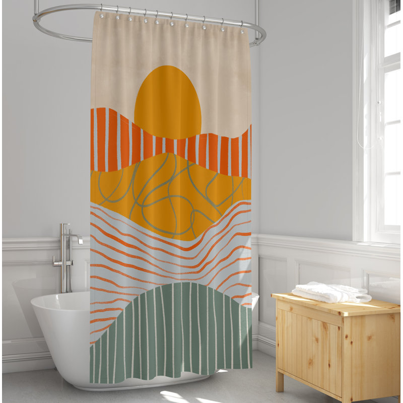 Shower Curtain, 72" H x 70" W