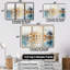 Ensemble d'art mural Plympton - City Buildings-108318006-108318011