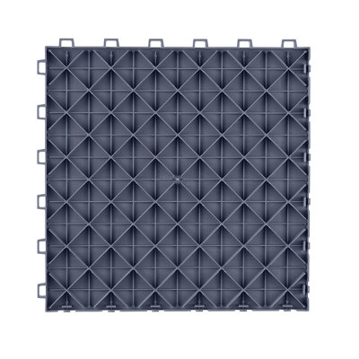 Garage Tiles Interlocking, 12 X 12 X 0.53 Inch 50 Pack Garage Floor Covering Tiles, Non-Slip Double-Sided Texture Garage Flooring Tiles, For Garages, Basements, Repair Shops, Blue