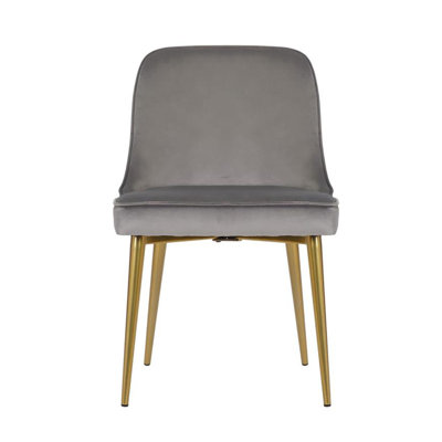 18.3'' H Velvet Upholstered Side Chair