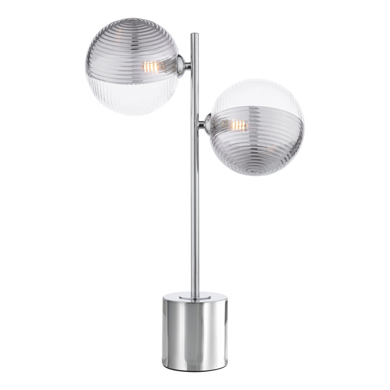 Metal Table Lamp Lamp, Chrome