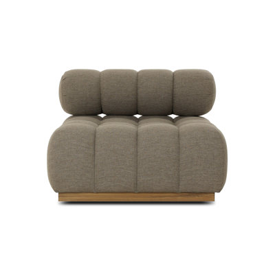 Chaise d'extérieur pivotante Roma - Ellor brun