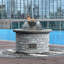Aquaflame European Ledge Water and Fire Pit