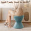  Repose-pieds de tabouret d'appoint capitonné Konsta-537115994