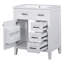 Meuble-lavabo 36 po avec lavabo, armoire de salle de bain verte avec tiroirs, structure solide et panneau de fibres à densité moyenne (ancien numéro de référence: JL000007AAG)-1201415158
