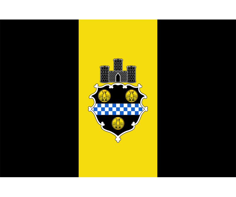 Pittsburgh, Pennsylvania, 32" H x 48" W