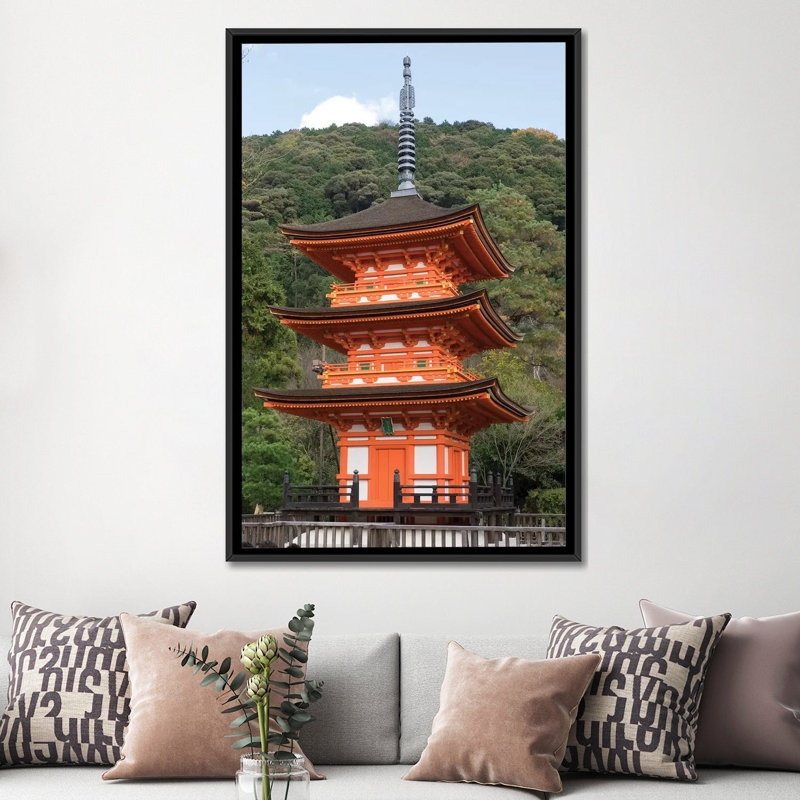 Reproduction de photo sur toile, H 26 po x l 18 po x P 1,5 po, Toile avec cadre noir, Pas de tapis