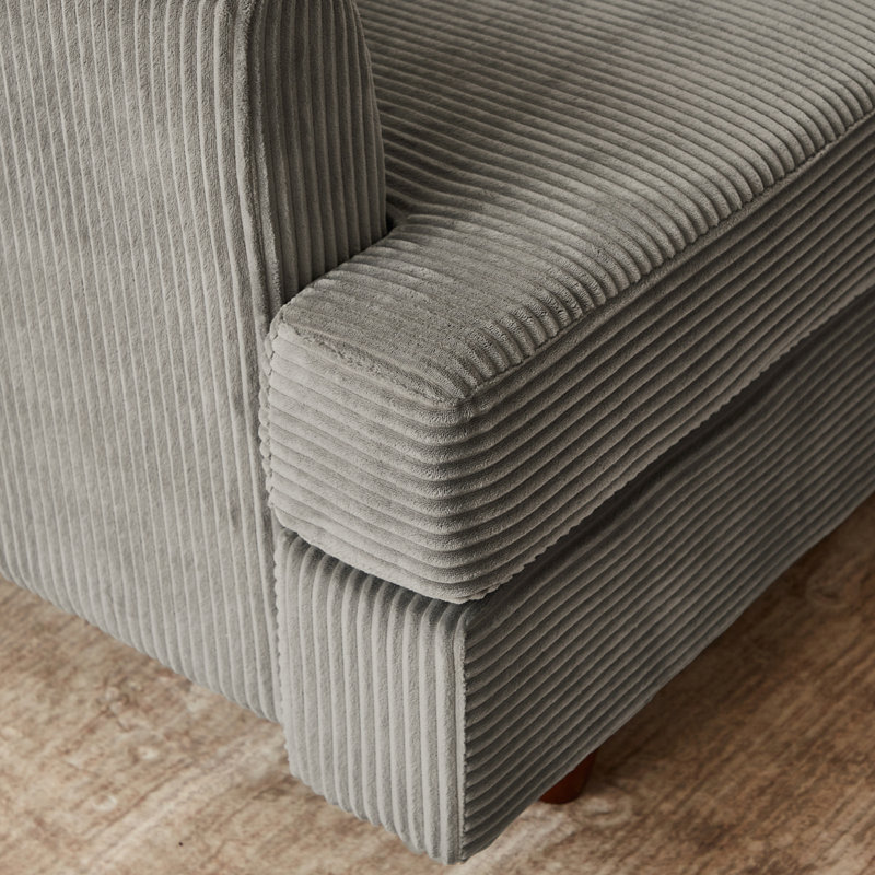 Canapé modulaire moderne, canapé convertible 6 places, Gris