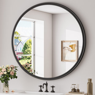 Aluminum Round Mirror