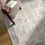  Tapis oriental rétro délavé à la machine, tapis antidérapant beige ivoire pour salon, animaux de compagnie et enfants-2129812672-2130395792