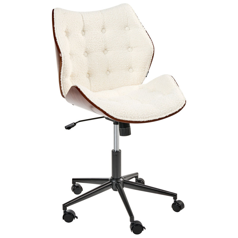 Boucle Office Chair