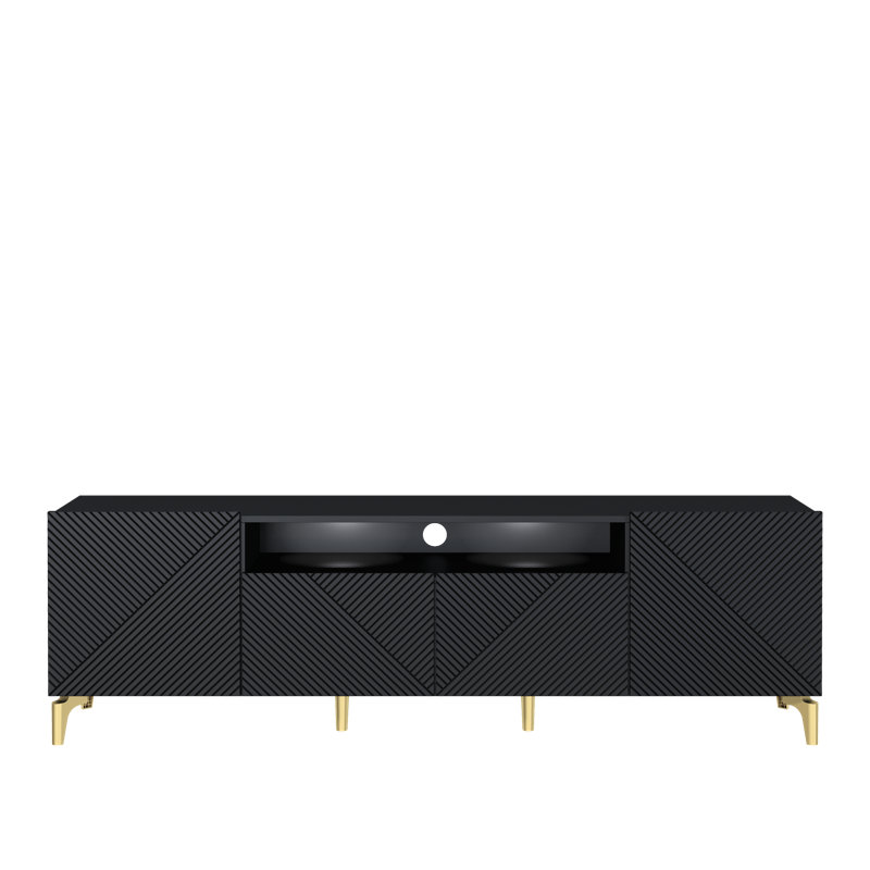 Console média 70,9 po Sasithorn, Noir