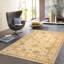 Oushak Hand Knotted Wool Oriental Area Rug in Ivory/Beige/Brown