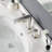 Widespread 2-handle Bathroom Faucet with Drain Assembly-89020654