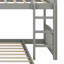 Lit superposé avec glissade et escalier de rangement : construction robuste et ambiance garantie pour des soirées pyjama réussies !