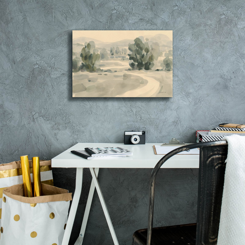 «Tranquil Trails 2» par Danhui Nai, art mural sur toile, H 12 po x l 18 po