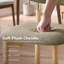 Chaise d'appoint rembourrée en bois massif-133229327-133229329