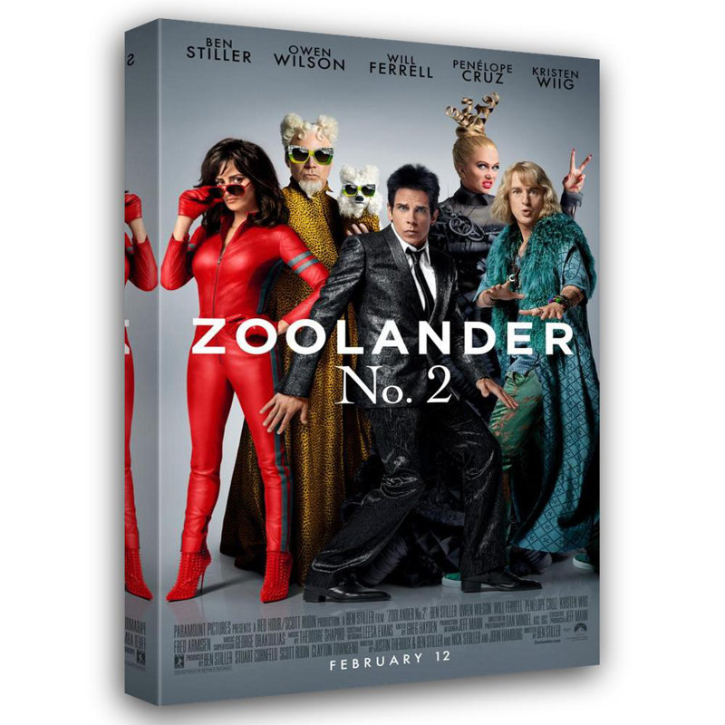 Zoolander No. 2, H 24 po x l 15 po