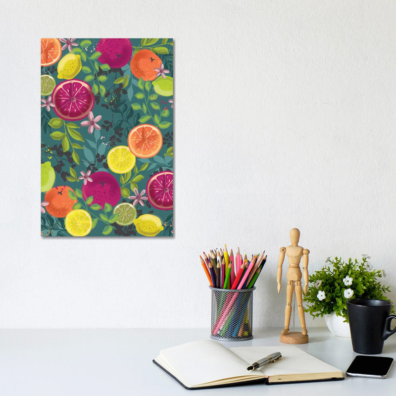 Kitchen Home Grown IV by Lisa Whitebutton - Wrapped Canvas Print, 20.32 cm H x 30.48 cm W