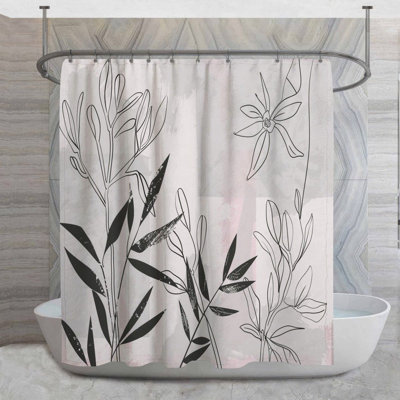 Rideau de douche Daisy graphiques