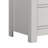Cassini 51" White 6-Drawer Dresser